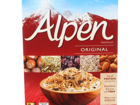 Alpen Original Muesli Cereal - Case Of 12 - 14 Oz. Supply