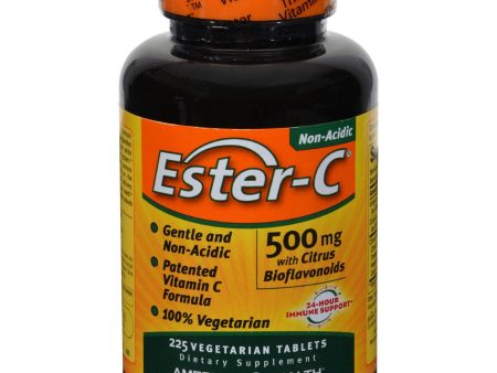 American Health Ester-c With Citrus Bioflavonoids - 500 Mg - 225 Vegetarian Tablets For Cheap