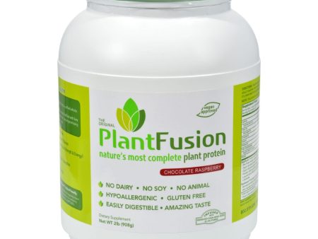 Plantfusion Nature s Most Complete Plant Protein - Chocolate Raspberry - 2 Lb. Online Sale