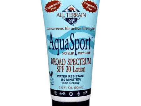 All Terrain Aquasport Spf 30 Sunscreen - 3 Fl Oz Cheap