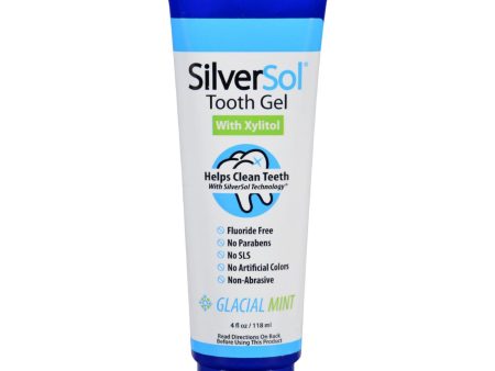 American Biotech Labs Silversol Tooth Gel - Xylitol - 4 Oz Discount