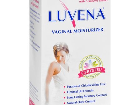 Luvena Vaginal Moisturizer And Lubricant - Box Of 6 - 5 Grams Online Hot Sale