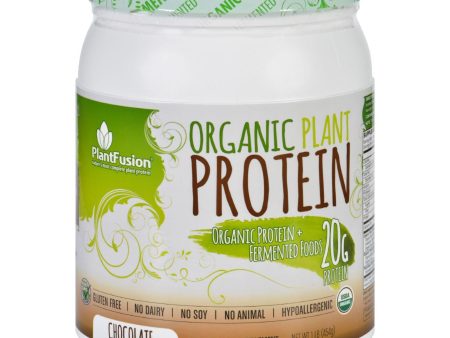 Plantfusion Plant Protein - Organic - Chocolate - 1 Lb For Cheap