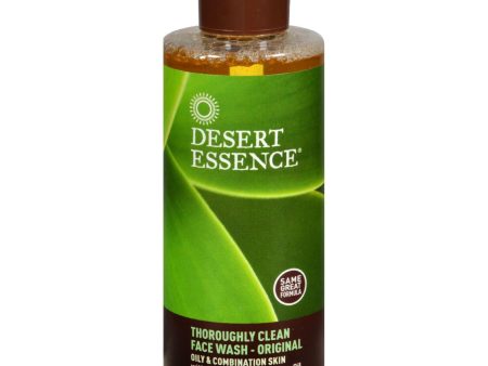 Desert Essence Thoroughly Clean Face Wash - Original - 4 Fl Oz Online