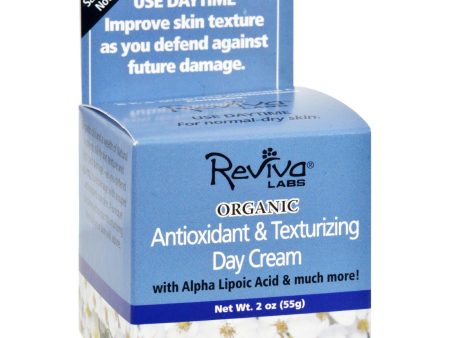 Reviva Labs Organic Day Cream Antioxidant And Texturizing - 2 Oz Supply