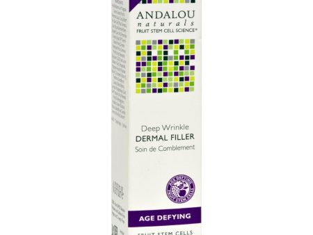 Andalou Naturals Age Defying Deep Wrinkle Dermal Filler - 0.6 Fl Oz on Sale