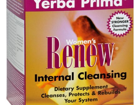 Yerba Prima Women s Renew Internal Cleansing - 1 Kit Online