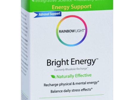 Rainbow Light Remedies For Wellness - Bright Energy - 30 Tablets For Cheap