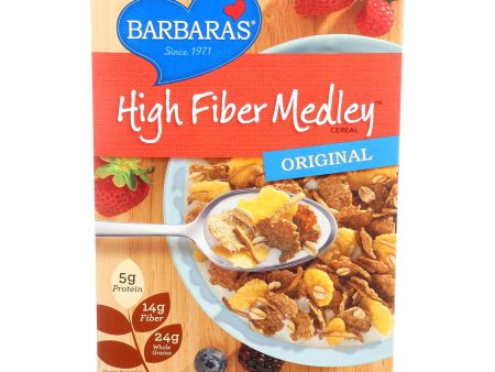 Barbara s Bakery High Fiber Cereal - Original - Case Of 6 - 12 Oz. Discount