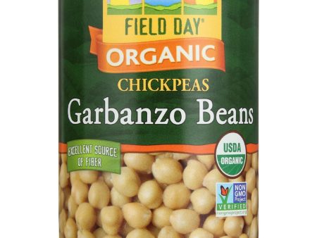 Field Day Beans - Organic - Garbanzo - 15 Oz - Case Of 12 Discount