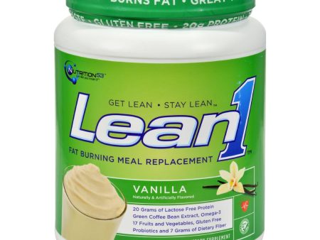 Nutrition53 Weight Loss Shake Lean1 Vanilla - 2 Lbs Sale