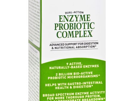 American Health Enzyme Probiotic Complex - 90 Vegetarian Capsules Online Sale