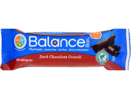 Balance Bar - Dark Chocolate Crunch - 1.58 Oz - Case Of 6 Sale