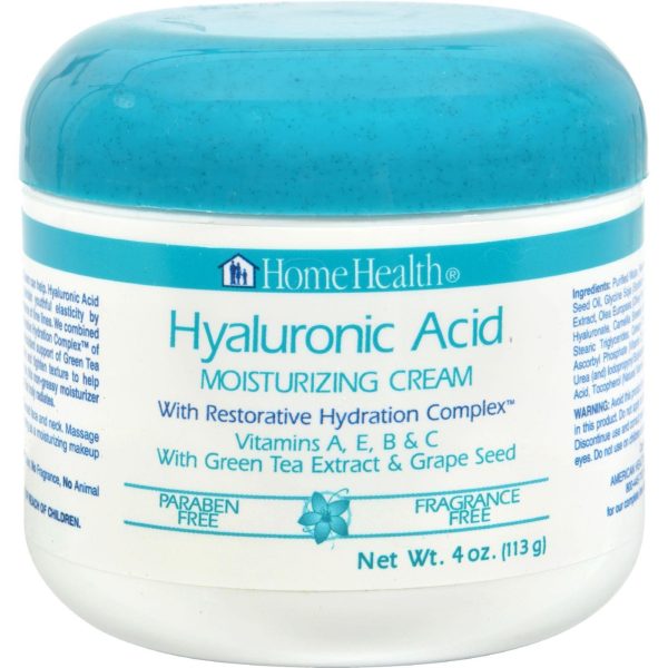 Home Health Hyaluronic Acid Moisturizing Cream - 4 Oz Cheap