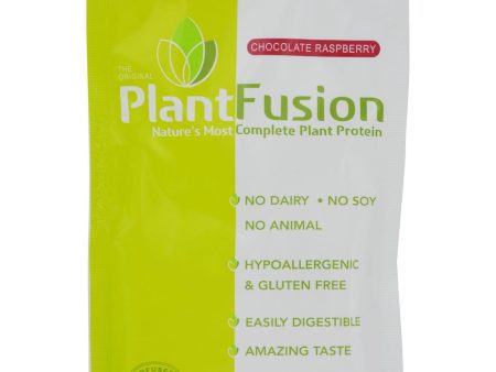 Plantfusion Chocolate Raspberry Packets - Case Of 12 - 30 Grams For Discount