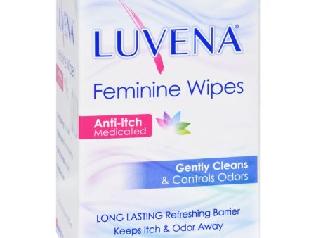 Luvena Anti-itch Wipes - Medicated - 12 Pack Cheap