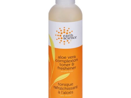 Earth Science Aloe Vera Complexion Toner And Freshener - 8 Fl Oz Online now