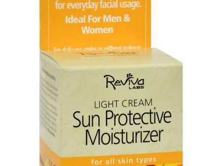 Reviva Labs Sun Protective Moisturizer Spf 25 - 1.5 Oz Online