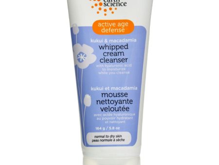 Earth Science Active Age Defense Whipped Cream Cleanser With Kukui And Macadamia - 5.8 Fl Oz For Cheap