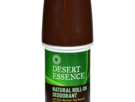 Desert Essence Natural Roll-on Deodorant - 2 Oz Online now