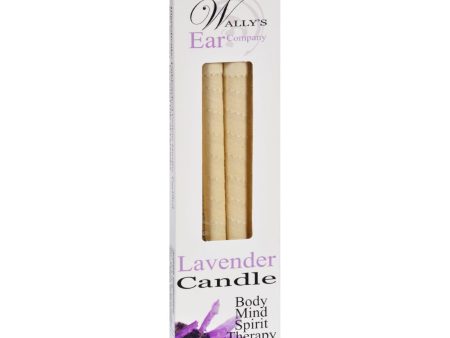 Wally s Candle - Lavender - 4 Candles Online Sale