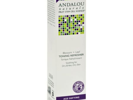 Andalou Naturals Toning Refresher Blossom And Leaf - 6 Fl Oz For Discount