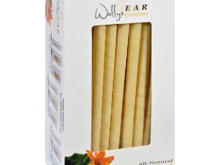 Wally s Natural Products Beeswax Candles - Herbal - Case Of 75 For Discount