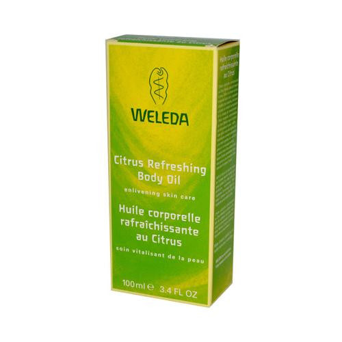 Weleda Refreshing Body Oil Citrus - 3.4 Fl Oz For Sale