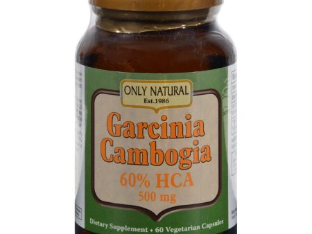 Only Natural Garcinia Cambogia - 500 Mg - 60 Vegetarian Capsules Online Hot Sale