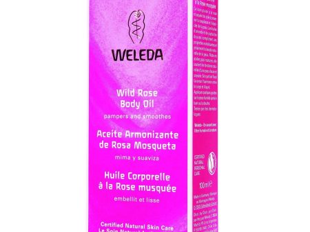 Weleda Body Oil - Wild Rose - 3.4 Oz For Discount