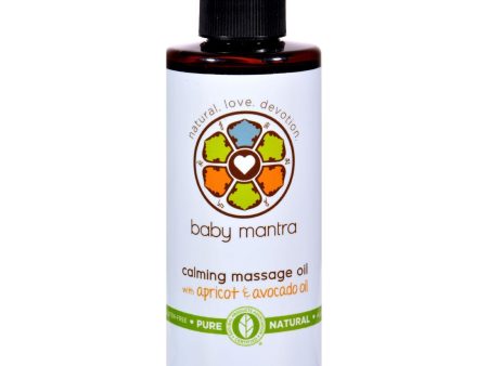 Baby Mantra Massage Oil - Calming - 4 Oz Sale