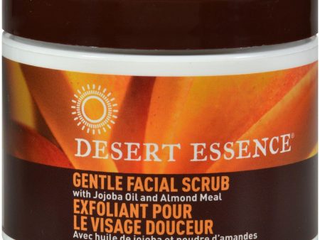 Desert Essence Facial Scrub Gentle Stimulating - 4 Fl Oz Online Hot Sale