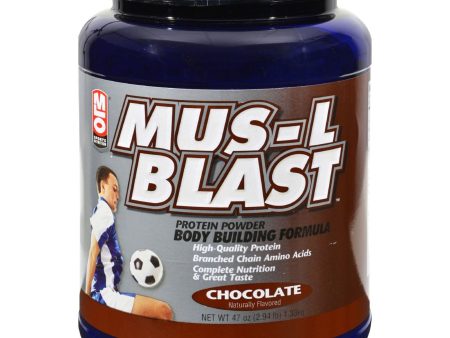 Mlo Mus-l-blast - Chocolate - 47 Oz Hot on Sale