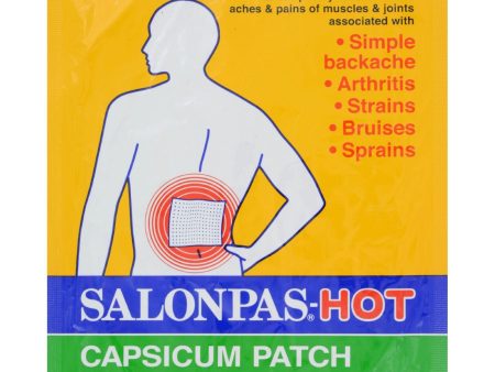 Salonpas Capsicum Patch - Hot - Pack Sale