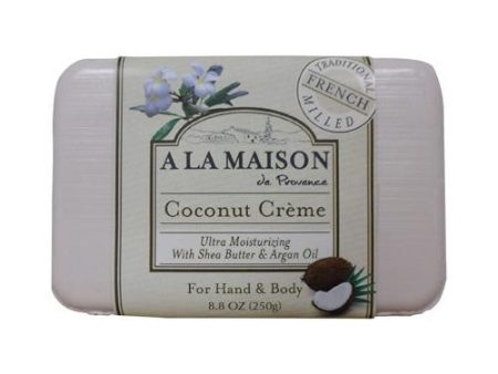 A La Maison Bar Soap - Coconut Creme - 8.8 Oz Hot on Sale