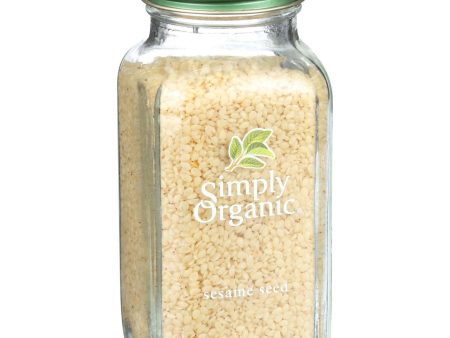 Simply Organic Sesame Seeds - Organic - Whole - 3.70 Oz on Sale