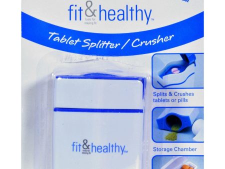 Fit And Healthy Vitaminder Tablet Splitter Crusher - 1 Unit For Cheap