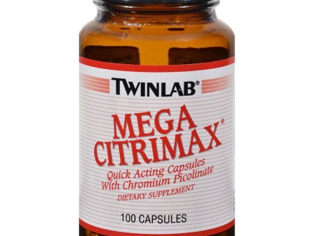 Twinlab Mega Citrimax - 100 Capsules Online