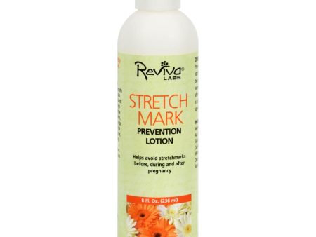 Reviva Labs Stretch Mark Prevention Lotion With Collagen And Elastin - 8 Fl Oz Hot on Sale