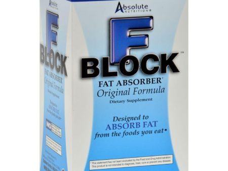 Absolute Nutrition Fblock Fat Absorber - 90 Caps on Sale