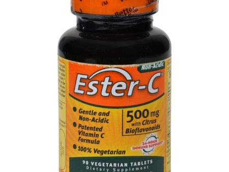 American Health Ester-c With Citrus Bioflavonoids - 500 Mg - 90 Vegetarian Tablets Online Sale