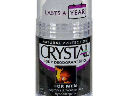 Crystal Body Deodorant Stick For Men - 4.25 Oz Fashion