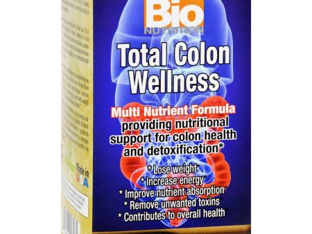 Bio Nutrition Total Colon Wellness - 60 Tablets For Discount