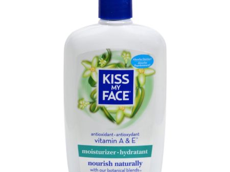 Kiss My Face Ultra Moisturizer Vitamins A And E - 16 Fl Oz Fashion