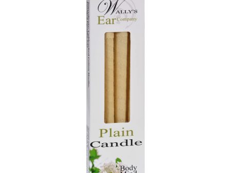 Wally s Candle - Plain - 4 Candles on Sale