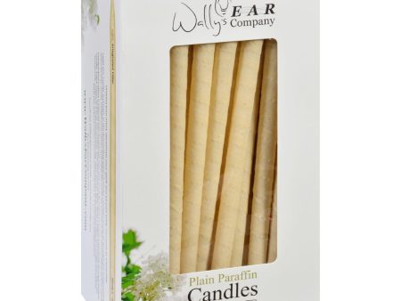 Wally s Natural Products Candles - Paraffin Plain - Case Of 75 For Cheap