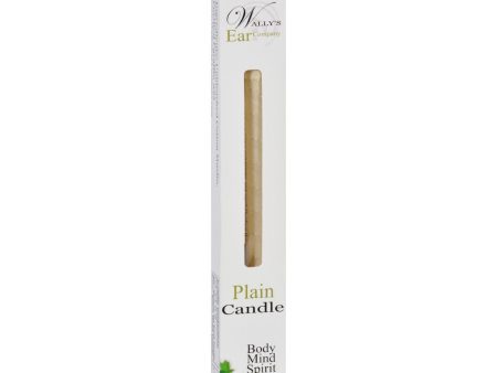 Wally s Candle Plain - 2 Candles Online Sale