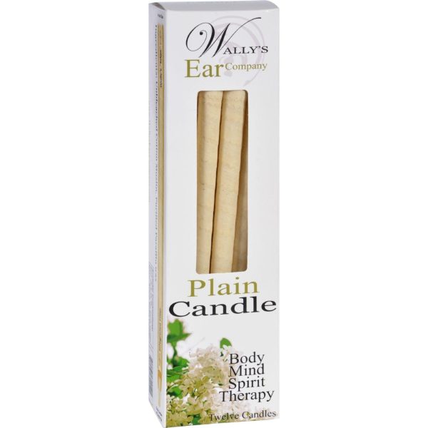 Wally s Candle - Plain - 12 Candles Supply