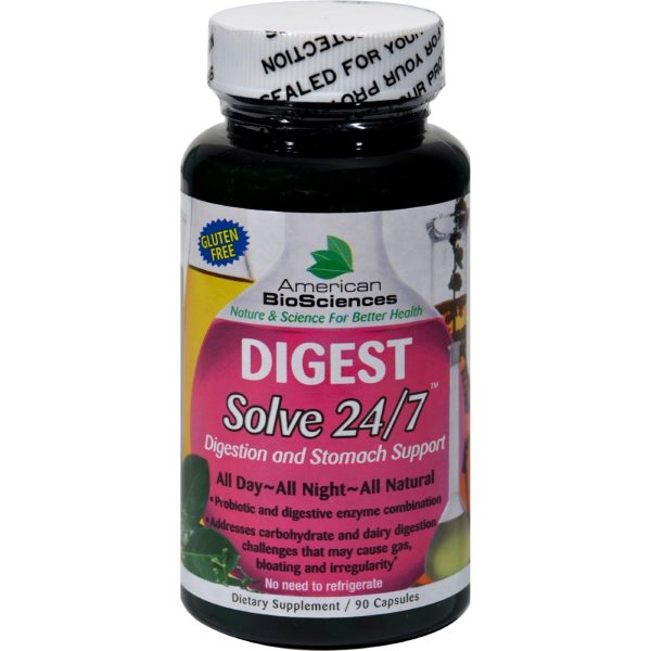 American Bio-sciences Digestsolve 24-7 - 90 Capsules Discount