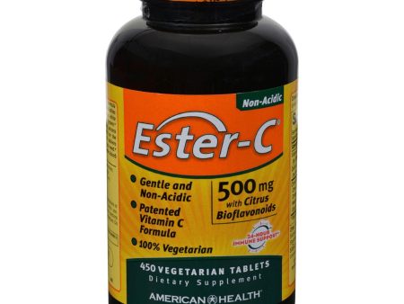 American Health Ester-c With Citrus Bioflavonoids - 500 Mg - 450 Vegetarian Tablets For Cheap